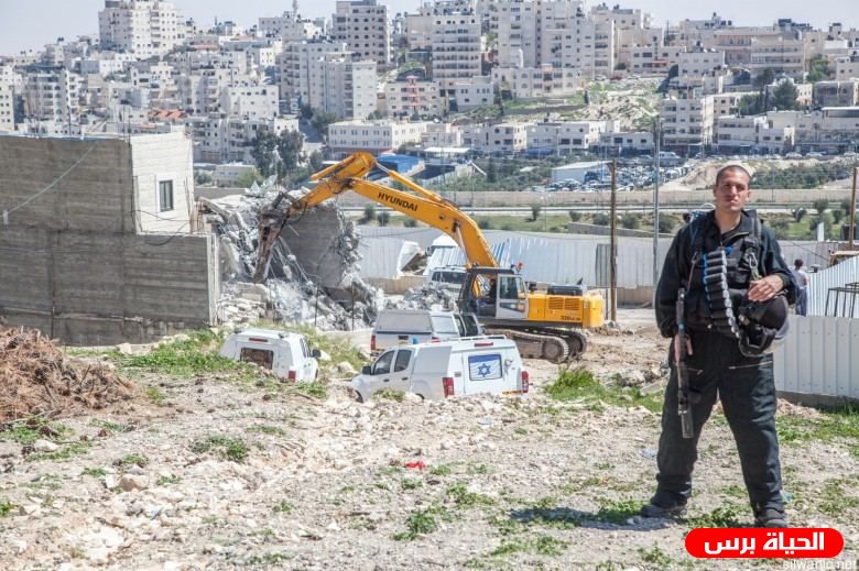 بلدية الاحتلال في القدس تخطر باخلاء 7 منازل في 